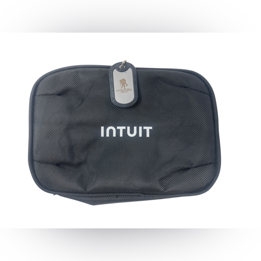 NEW - Wounded Warrior Men’s Travel Tech Personal Pouch Intuit